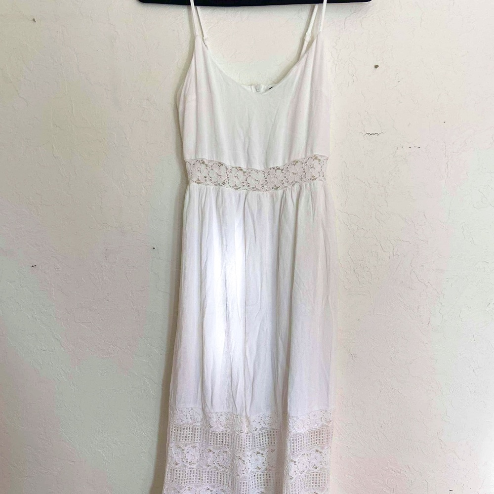 Shein White Summer Dress